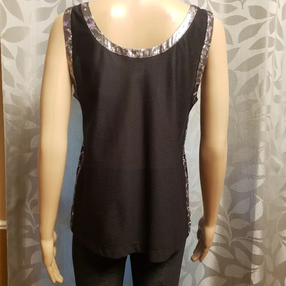 Marc Jacobs Abstract Sleeveless Silk Blouse Size S - Picture 7 of 13